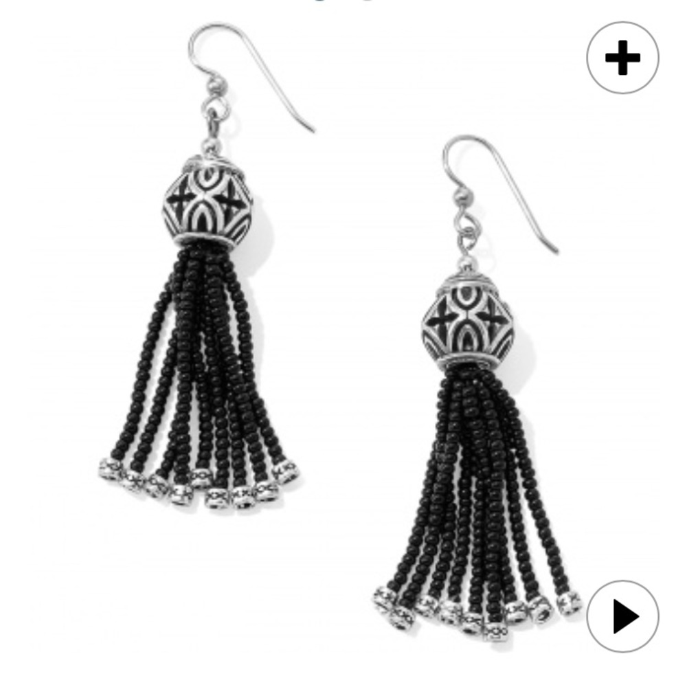 Brighton Boho Roots Tassel French Wire Earrings